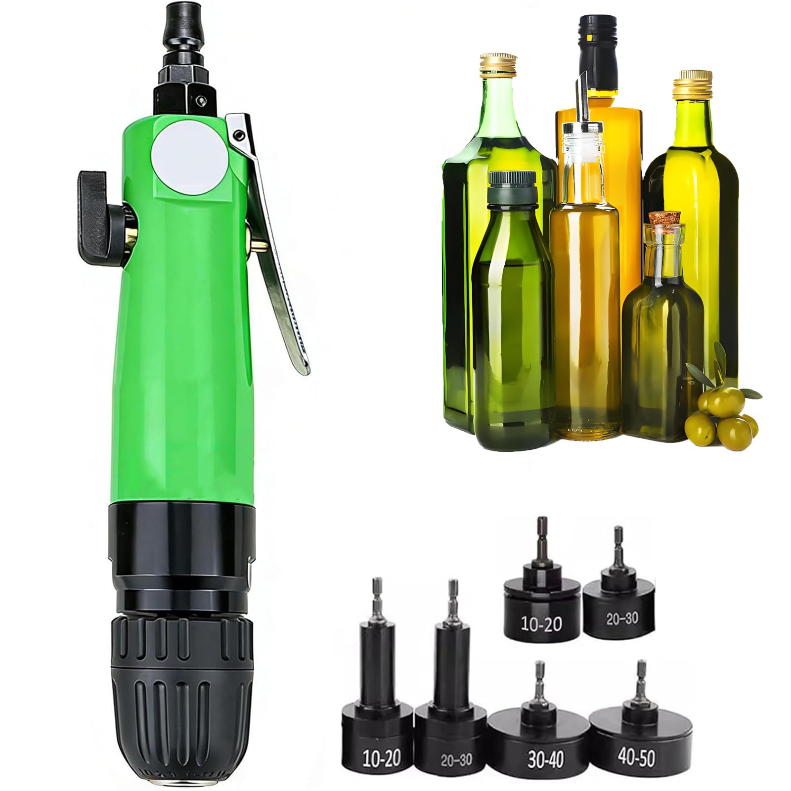 Scelleuse pneumatique 90 PSI portable pour stopper la fatigue du capsulage manuel