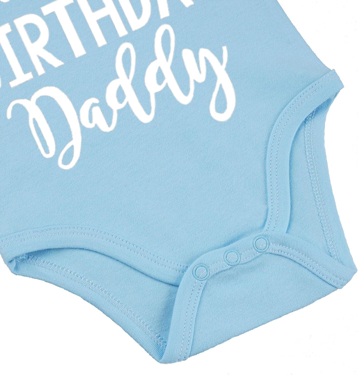 Happy Birthday Daddy Baby Bodysuit Happy Birthday Dad Baby Bodysuit I Love My Dad Babies Clothes - Image 6