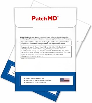 Collagen Plus Topical Patch, 30 - Days Supply