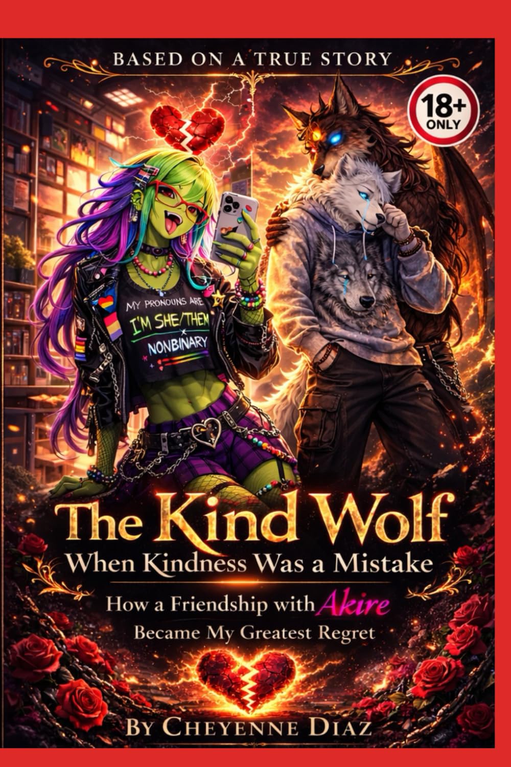 The Kind Wolf When Kindness Was a mistake how a firendship with Akire become my greatest regret      Paperback – Large Print, February 23, 2026