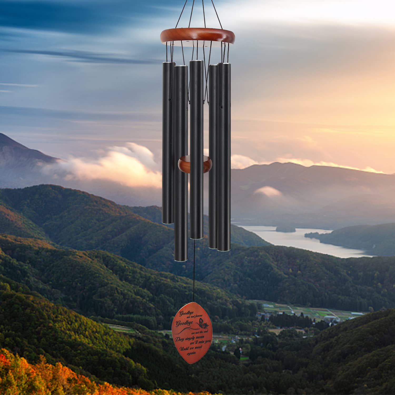 Astarin Wind Chimes for Outside, 30” WindChimes Outdoor Tuned Soothing