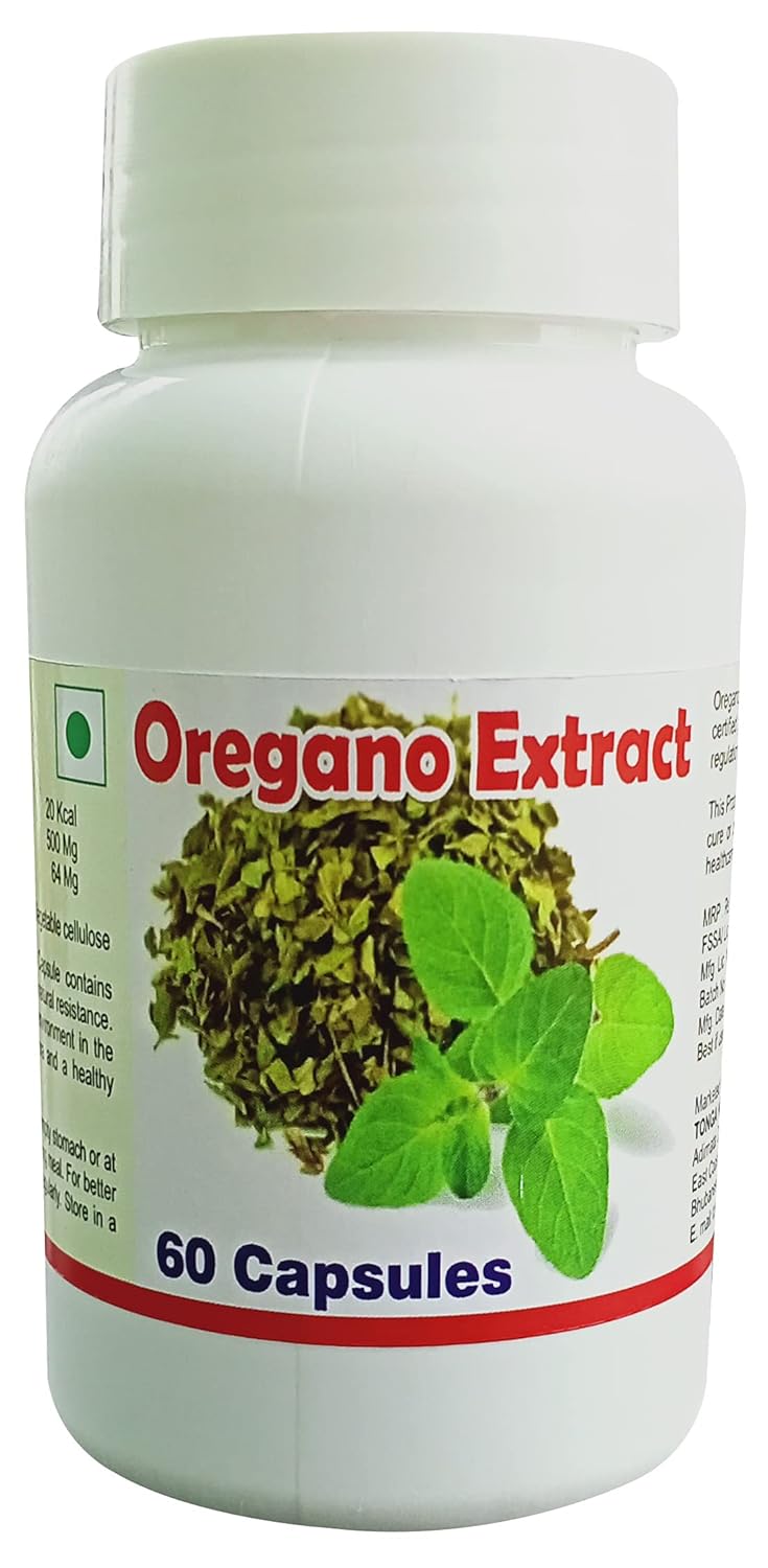 Buy OREGANO EXTRACT CAPSULES 60 CAPSULES {GET 1 BOTTLE OREGANO
