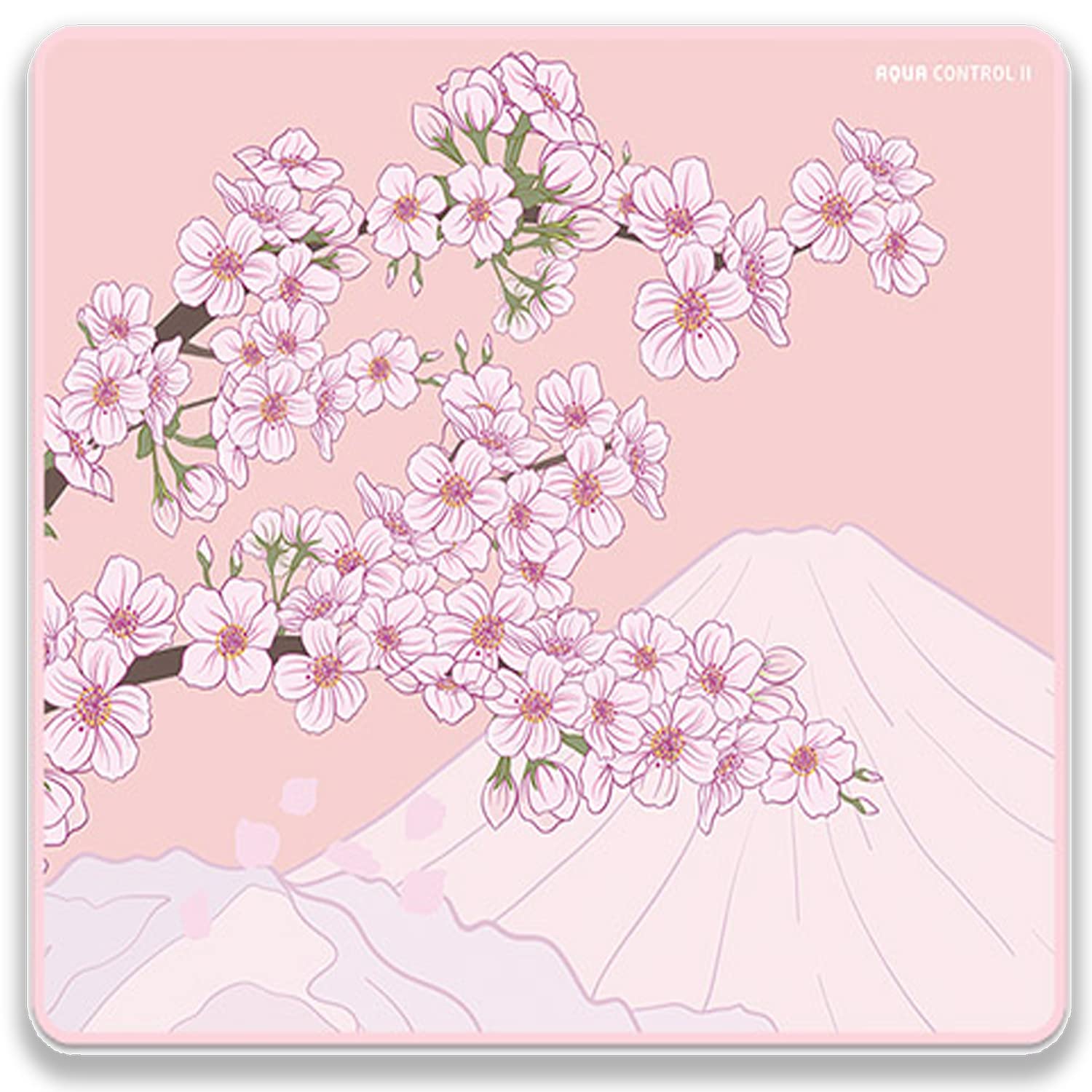 X-Raypad Aqua Control 2 Sakura Gaming Mouse Pad, Ultra-High Precision Mouse Pad with Perfect Speed and Control Capability, Consistent X and Y Glide, Designed for Fps Players with Low DPI Requirements