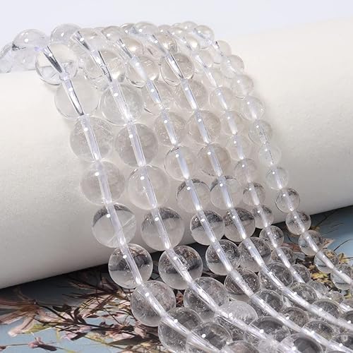 Vista 63 de 45 cuentas de piedras preciosas naturales de ojo de tigre aguamarina natural de 0.315 pulgadas (0.315 in), cuentas redondas sueltas