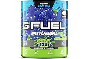 Faze Gfuel Energy Powder Blue Burst