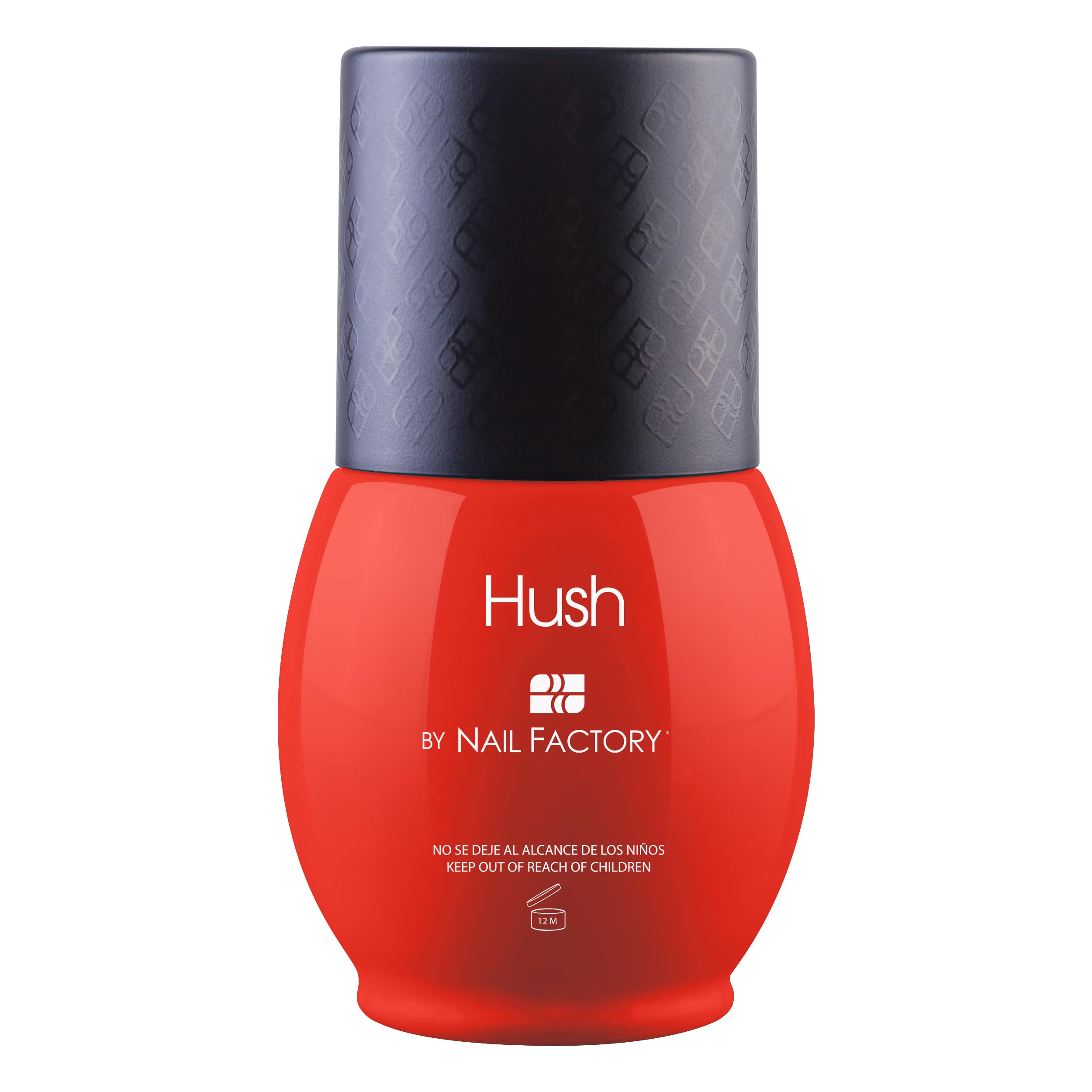 LACCOVER ONE SHOT - Soak Off UV LED HYBRID GEL NAIL POLISH, ONE, TWO OR THREE STEPS, YOU DECIDE HOW TO USE IT, 1/2 Fl Oz each one (HUSH)