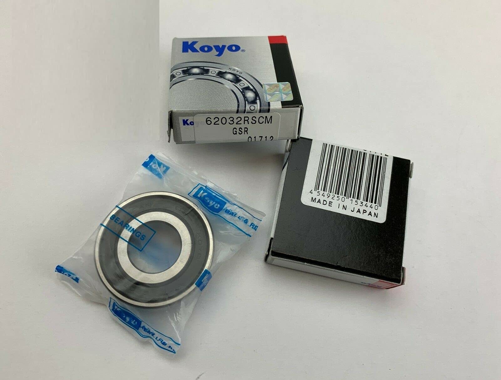 Amazon.co.jp: 2個 KOYO 6203 2RS 深溝玉軸受 CMGSRシール 日本製