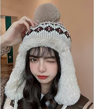 【貴重】ロシア防寒、帽子　ロシア帽 Amazon | [Yaloee] ロシア帽 帽子 防寒 飛行帽 ニット帽