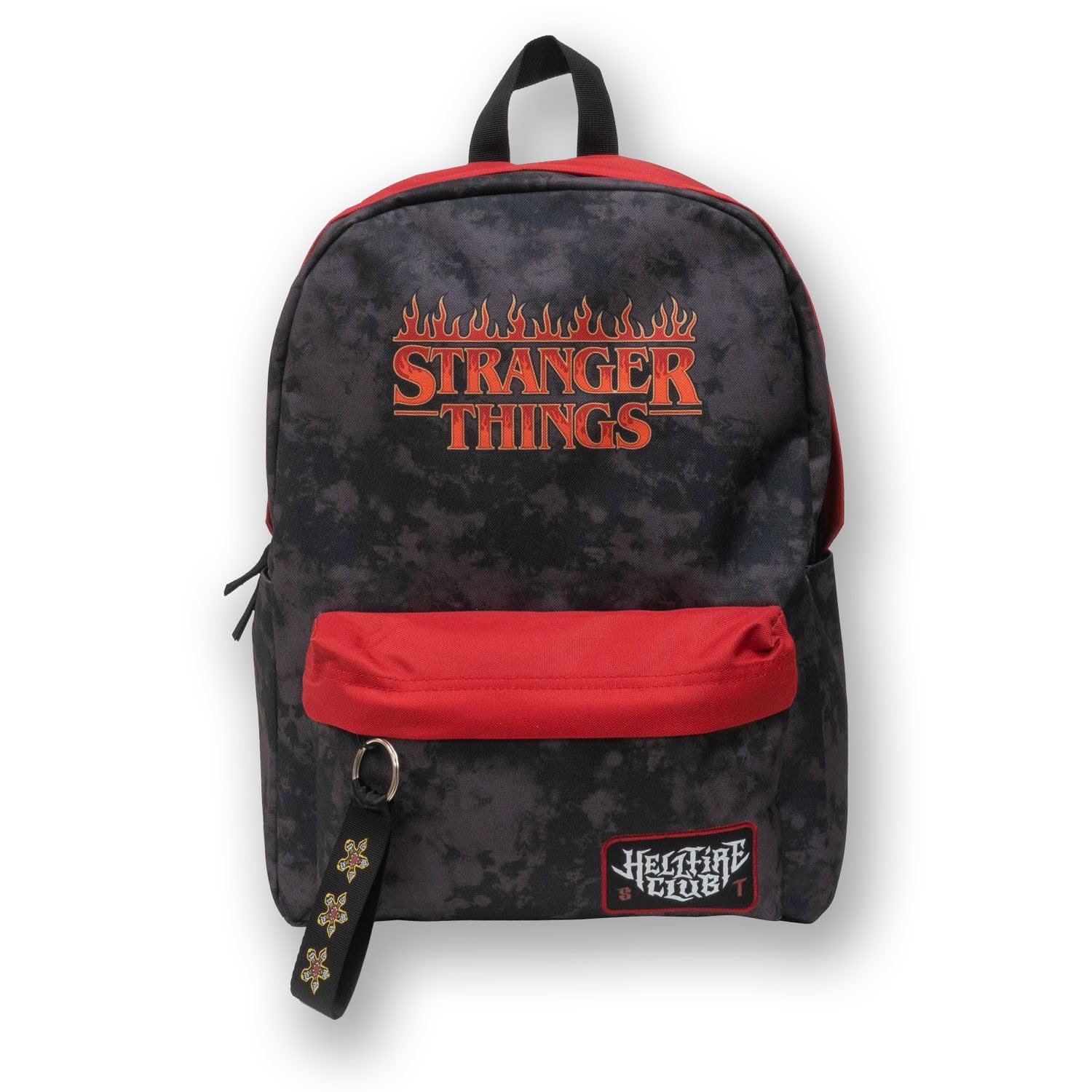 Bioworld Stranger Things Hellfire Club Backpack & Keyring