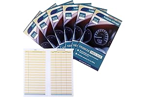 Simple Mileage Tracking Log Book for Accurate Car Maintenance Records