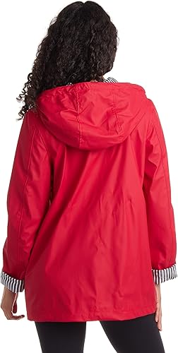 Miniatura 2 de URBAN REPUBLIC - Chaqueta de lluvia para mujer - Impermeable ligera y cortavientos para mujer (S-3XL)