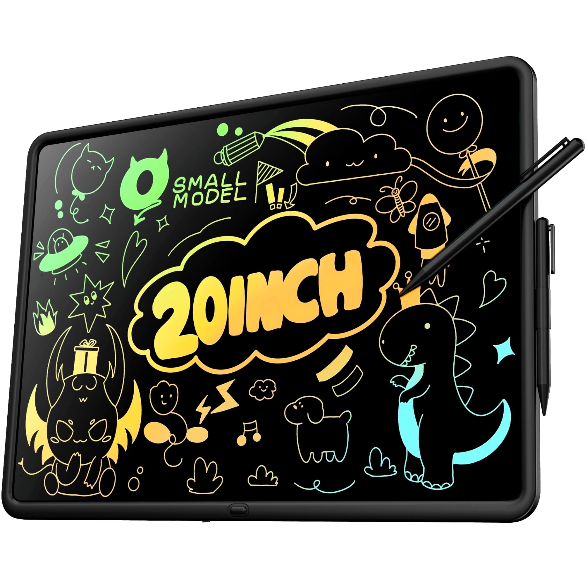 Drawing Tablet Christmas Gifts For Kids 2 Pack LCD Writing Tablet, 8.5 Inch  Colorful Doodle Board For Kids Kids Travel Games Activity Learning Toys  Birthday Gifts For 3 4 5 6 Year Led Drawing Board