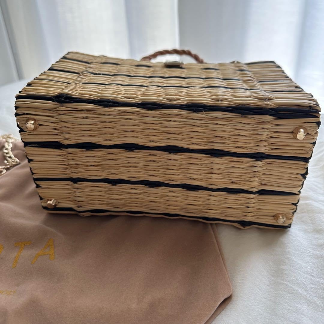 Amazon.co.jp: PORTA ポルタ bag カゴバッグ かご : ファッション 