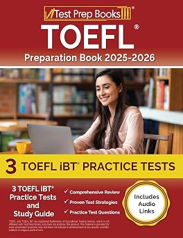 TOEFL Preparation Book TOEFL iBT Practice Tests and Study Guide [Includes Audio Links]