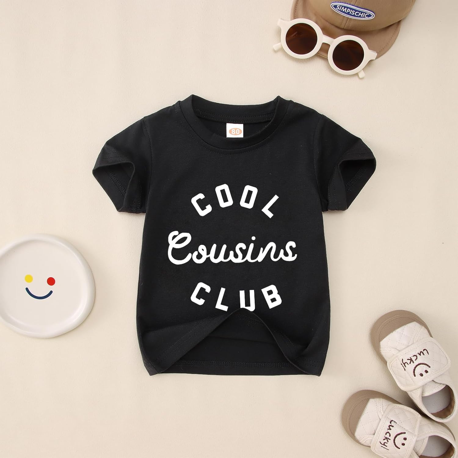 Cousins Shirt Toddler Baby Boys Girls Promoted to Big Cousin Announcement Tshirt Bold Sibling Reveal Family Outfits - Image 4