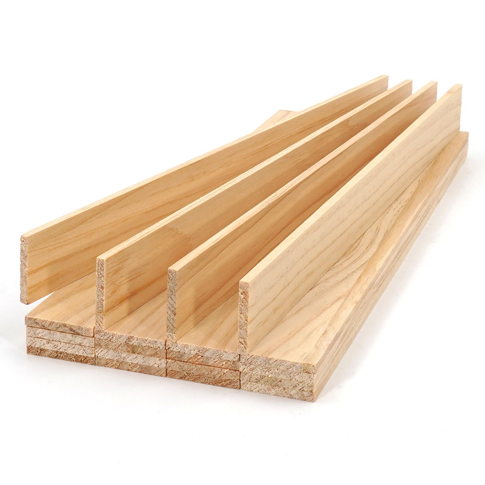 Wood Strips Slats Square Wooden Dowels for Crafts 1/4"x 1" x 15", 20 PCS Wood Trim Planks for Wall, Wooden Sticks for Crafting, Unfinished Pine Lumber Pieces for Woodworking Models Making Dollhouses — Amazon image 8