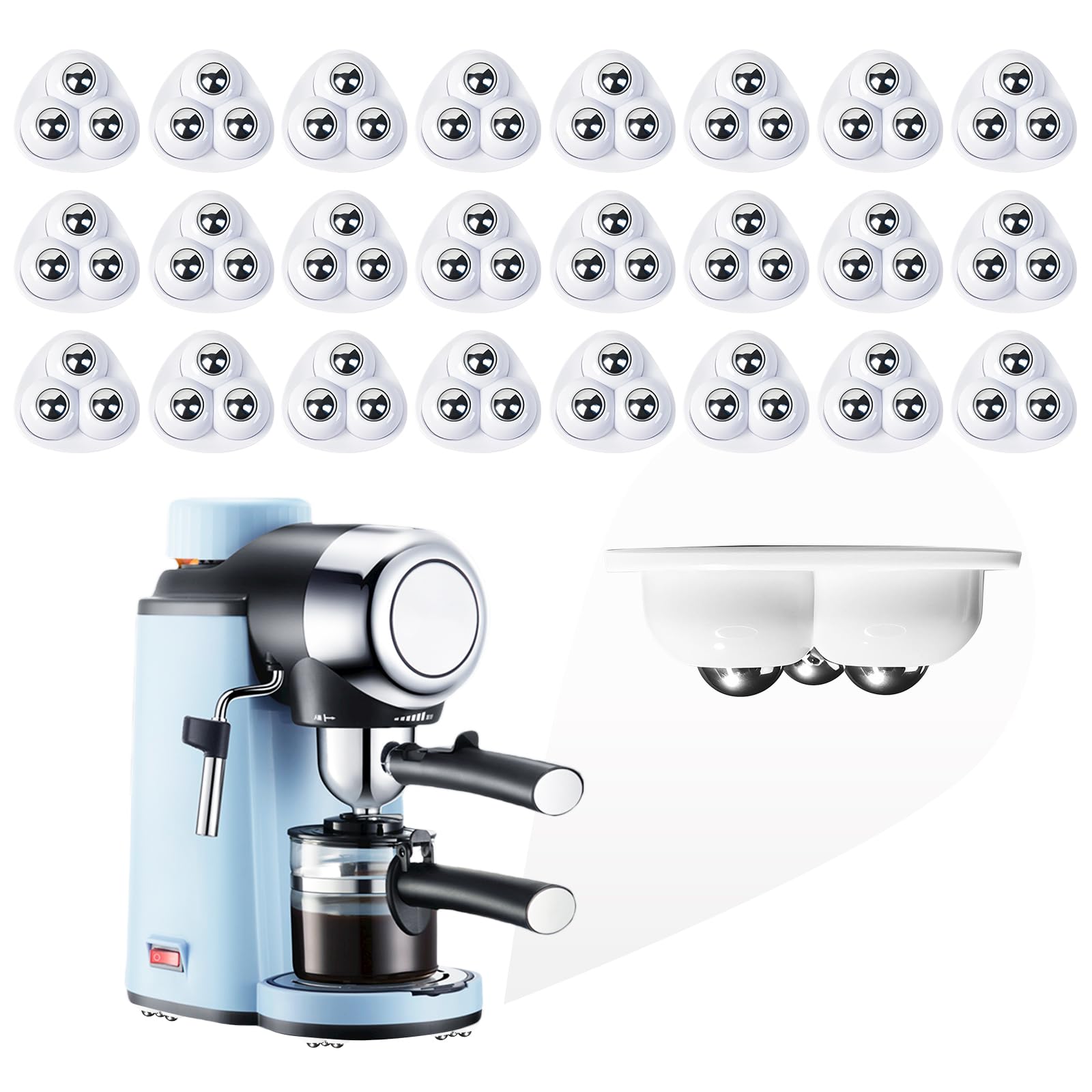 Photo 1 of Tasttin Appliance Sliders, 24 Pack