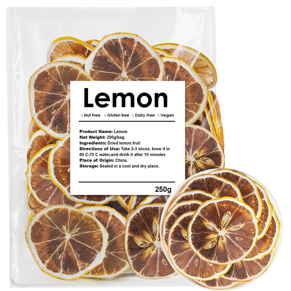 Amazon.com: Dehydrated Dry Lemon For Cocktails, Dried Lemon 8.8oz