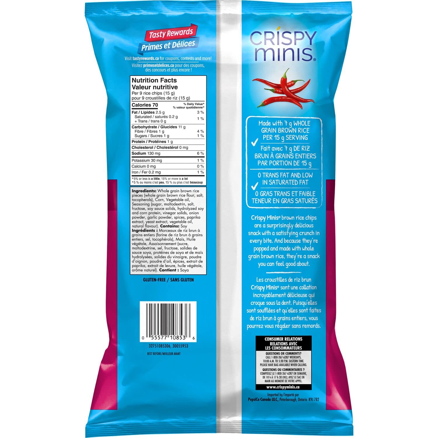 Quaker Crispy Minis Sweet Chili (Pack of 12)