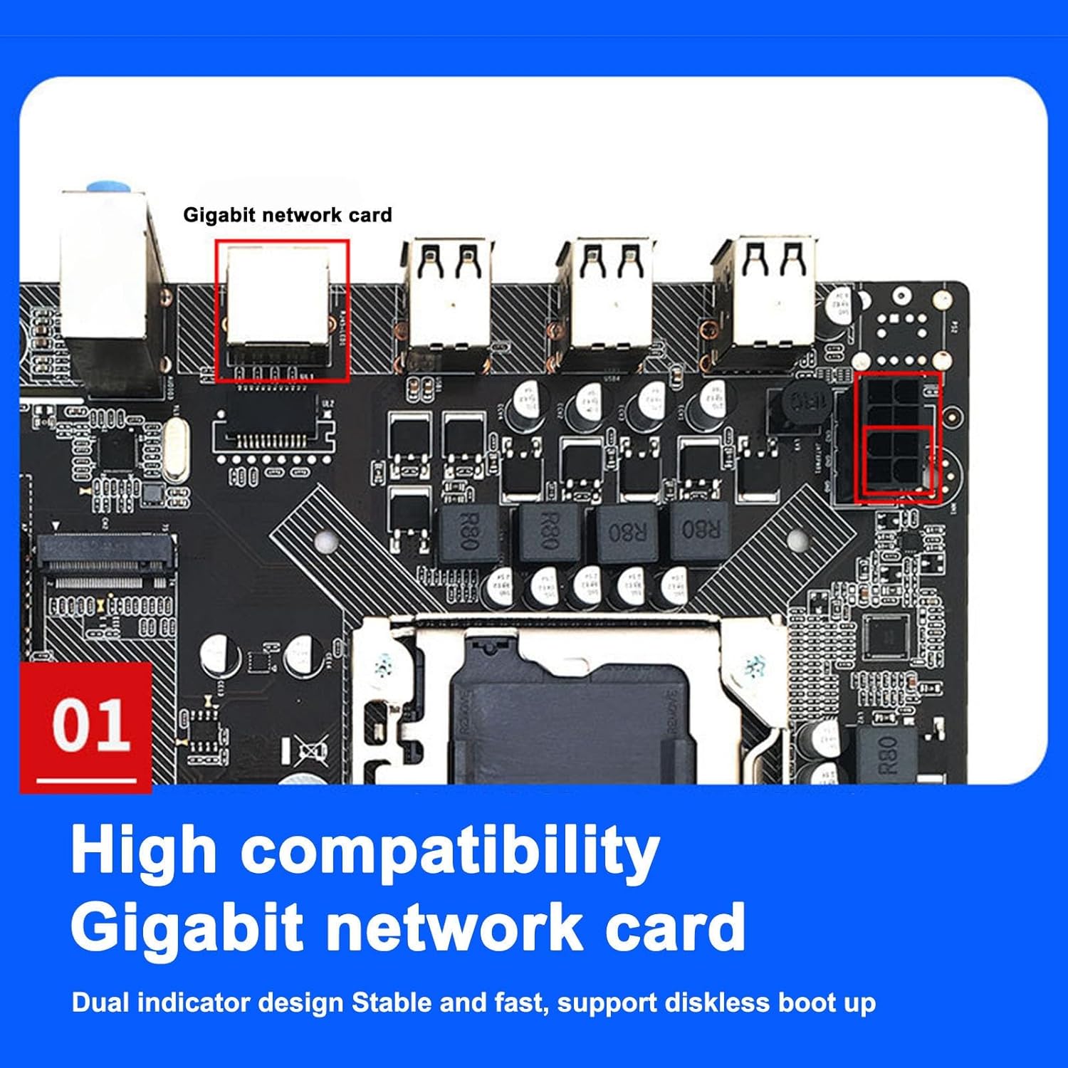 X79 Motherboard Set, LGA1356, E5 2420 CPU, 8G, HM65, DDR3, 6 Cores 12 Threads, PCIE X16 PCIE X1, SATA3.0 Motherboard CPU Combo with Fan Indicator Light, 240mAh CR2032 for PC