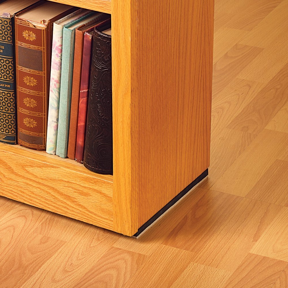 Super Sliders 2-1 2 x 9 XL Rectangle Reusable Felt Furniture Sliders for Hard Surfaces Anti-Slip Protective Furniture — view 5