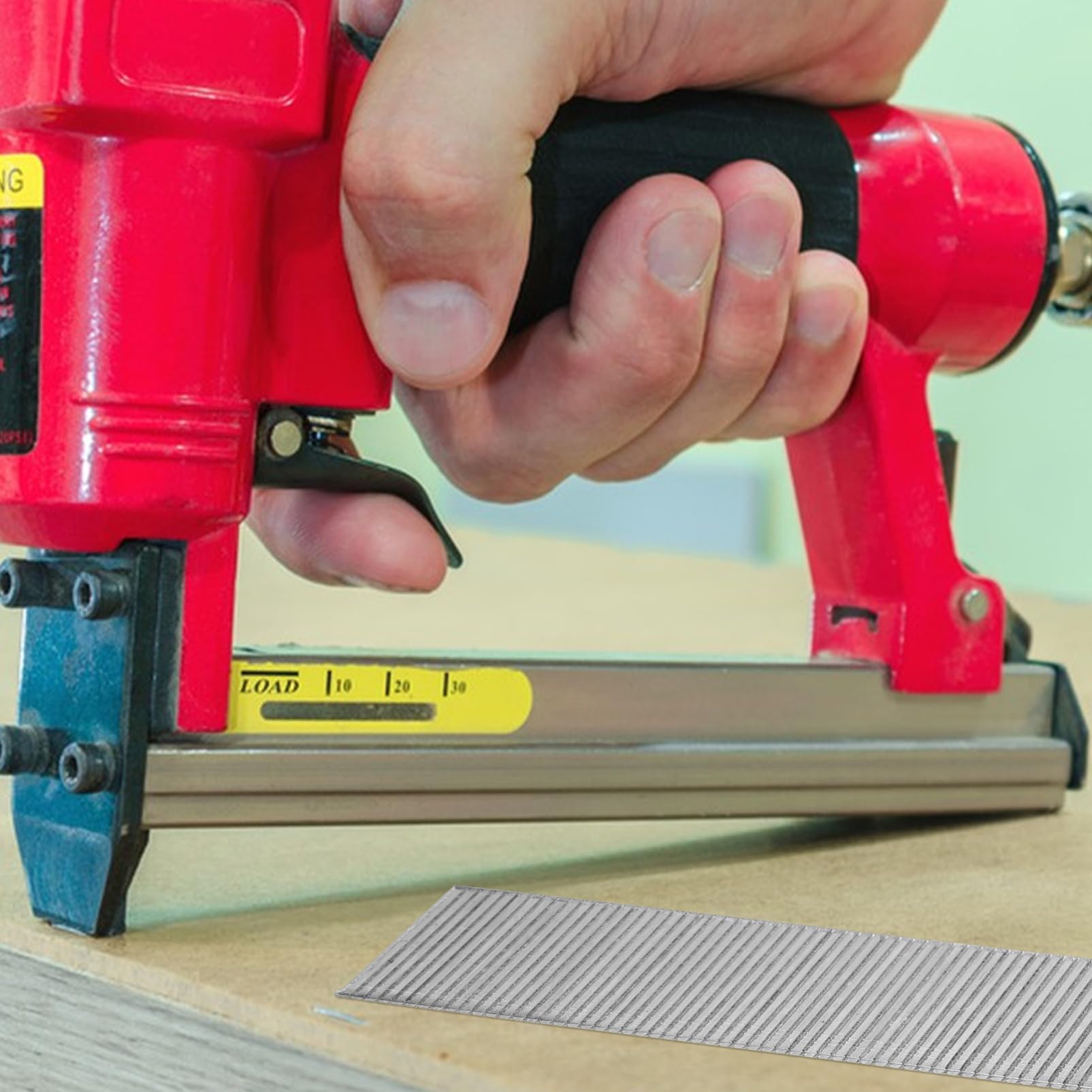 TIDTALEO 1360Pcs Stainless Steel Brad Nails for Woodworking Replacement Staples for Furniture Assembly Compatible with Stapler and Nailer for DIY Projects