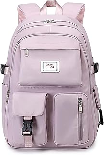 TiiCo リュック レディース 大容量 リュックサック メンズ 14ポケット バックパック 学生 おしゃれ 15.6インチPC収納 男女兼用 防水 盗難防止 バックパック 通学 通勤 旅行 遠足 オックスフォード D