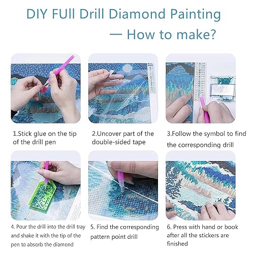 Miniatura 6 de Cuaderno 5D de bricolaje con pintura de diamante, cubierta de flor de amapola roja, punto de cruz de cristal, kits de diamantes con forma especial,