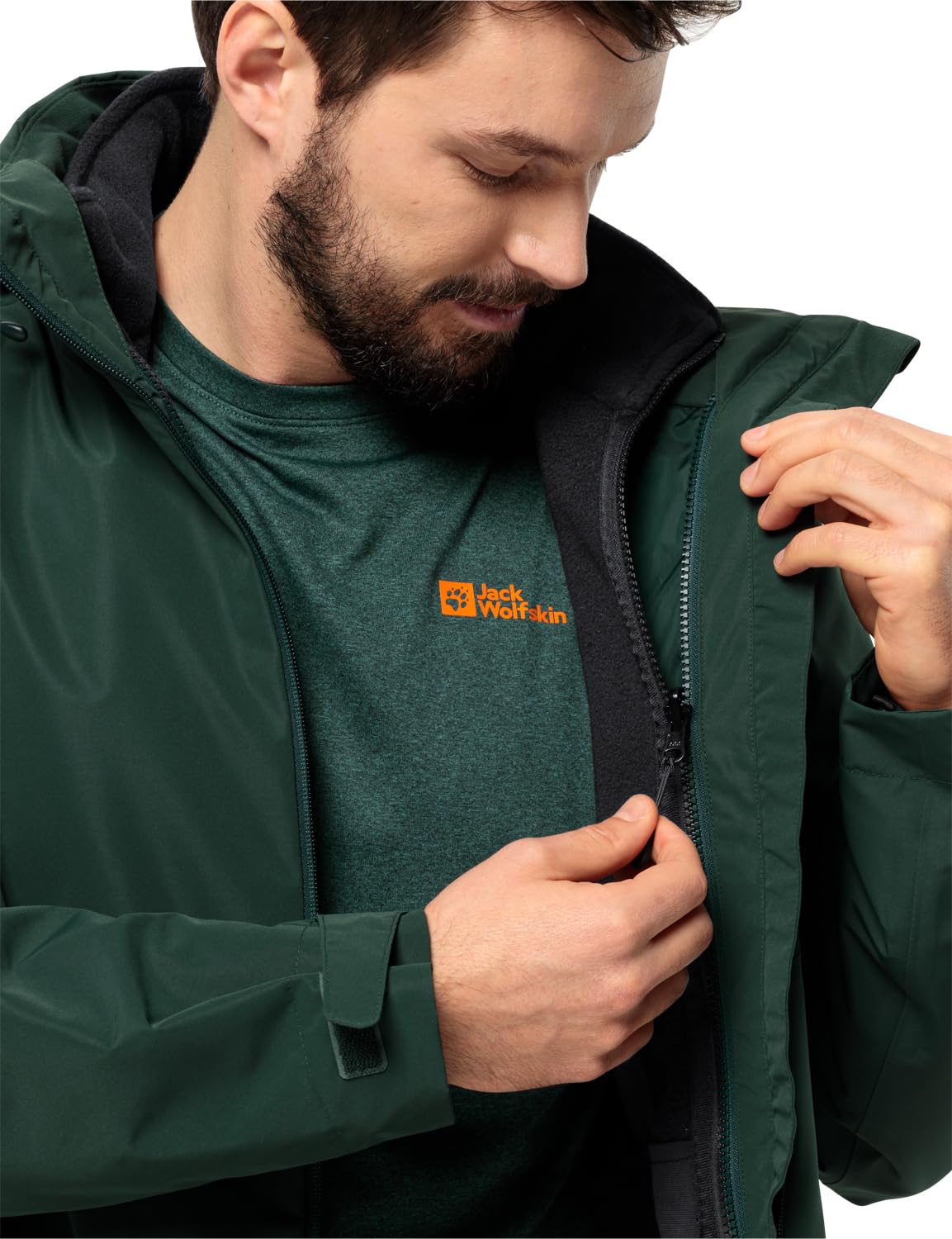 Jack Wolfskin Herren Waldsteig Fz M Jacket