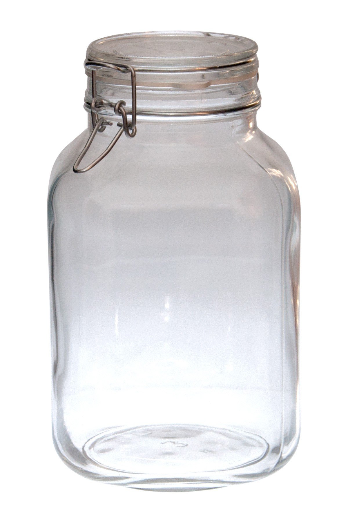 125 ml beugelfles 'Fido', opening: beugelsluiting | Potdeksel