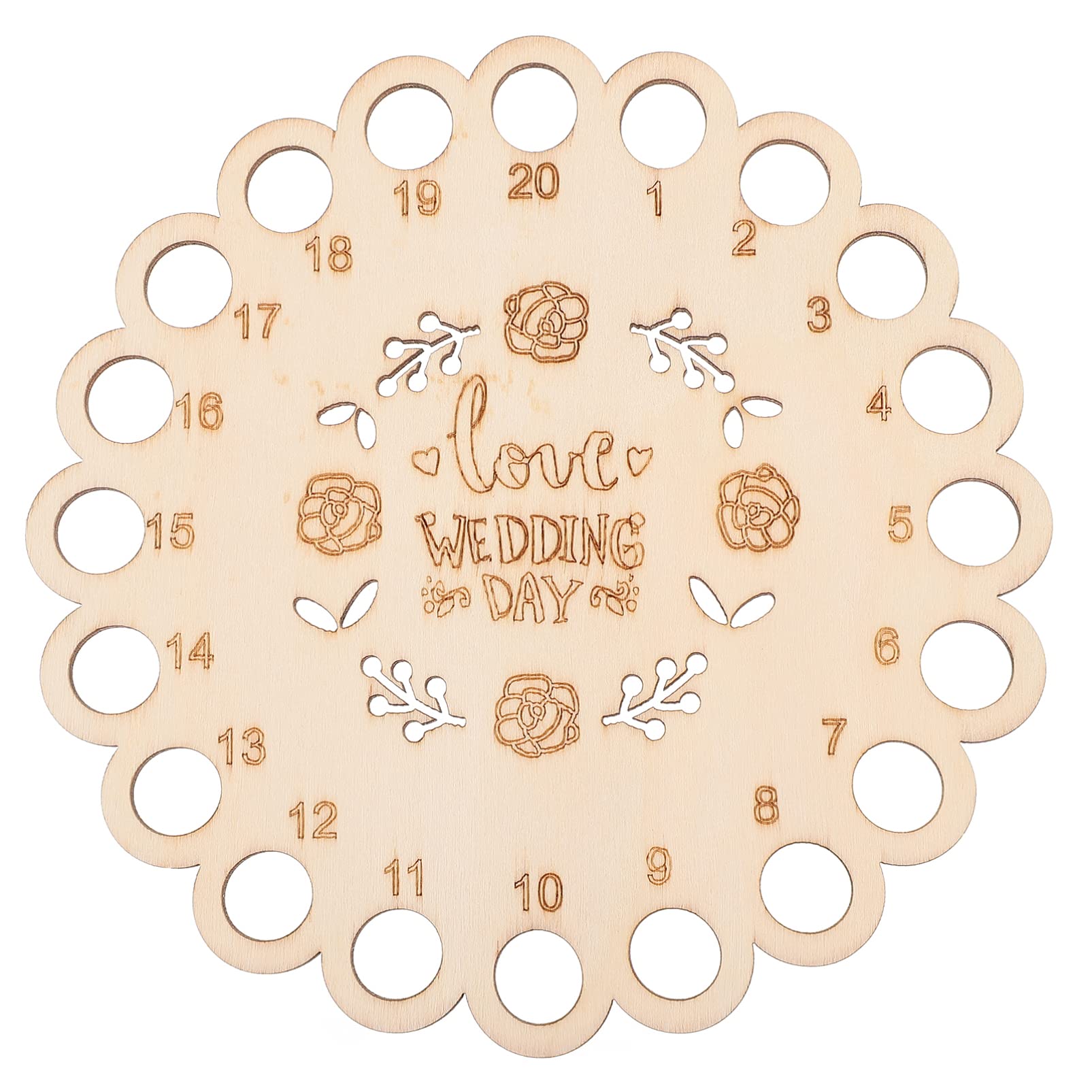 1pc Threaded Board Cross-Stitch Floss Storage Board Wooden Organizer for Embroidery Thread Embroidery Floss Organizer Stitching Thread Holder Wooden Embroidery Thread Organizer