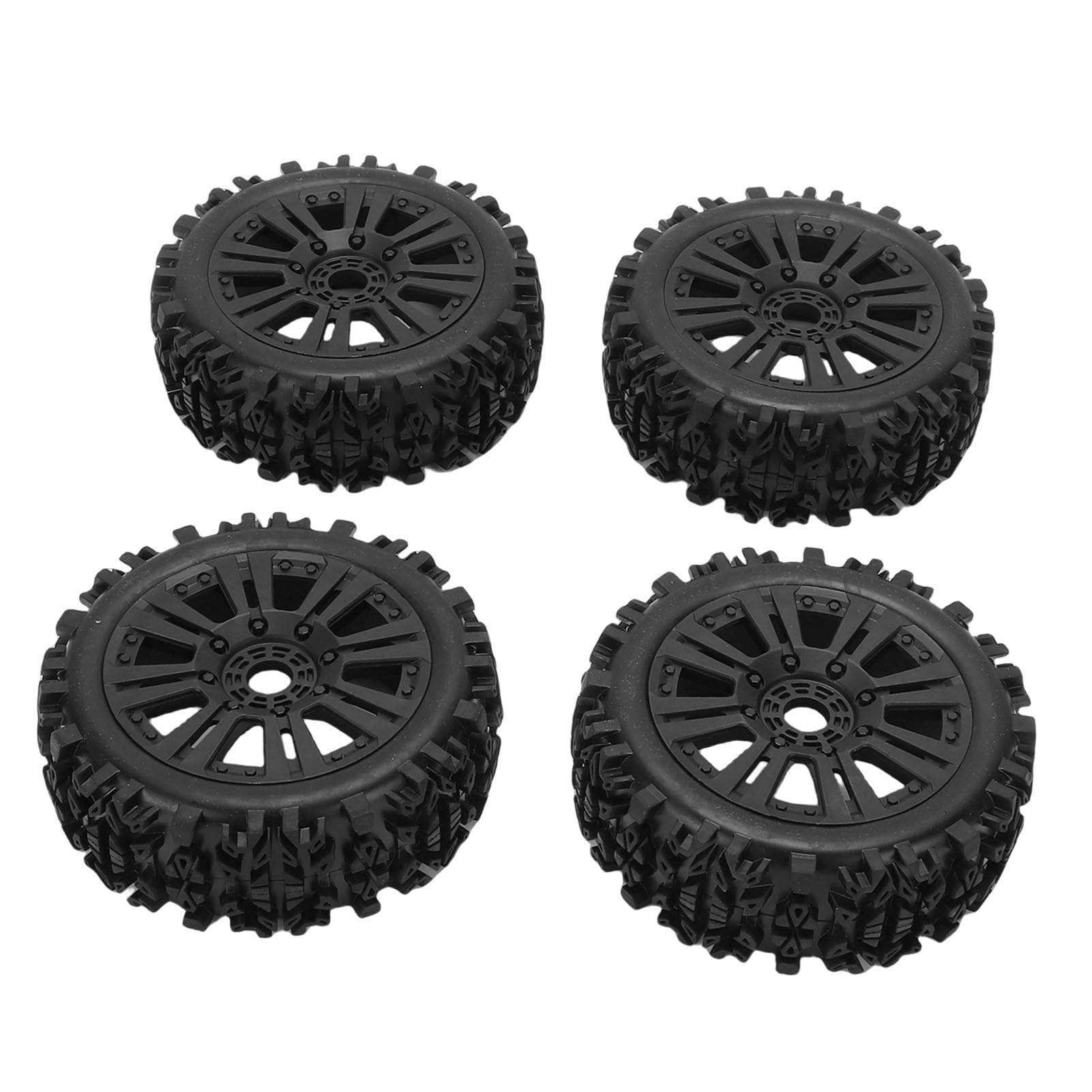 Pneumatici per Ruote per Auto RC, Gomma Adesiva Fuoristrada in 1/8