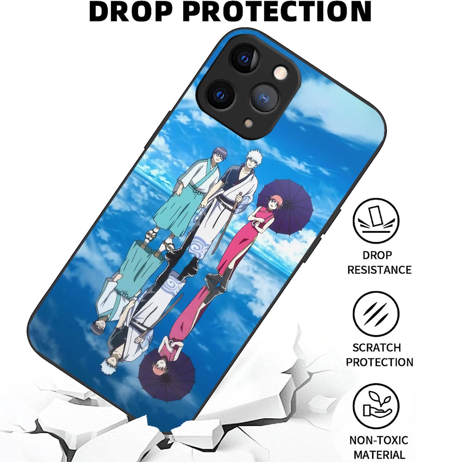 tamagayatamaさま　スマホケース Amazon.co.jp: 銀魂 スマホケース iphone16 ケース スマホカバー