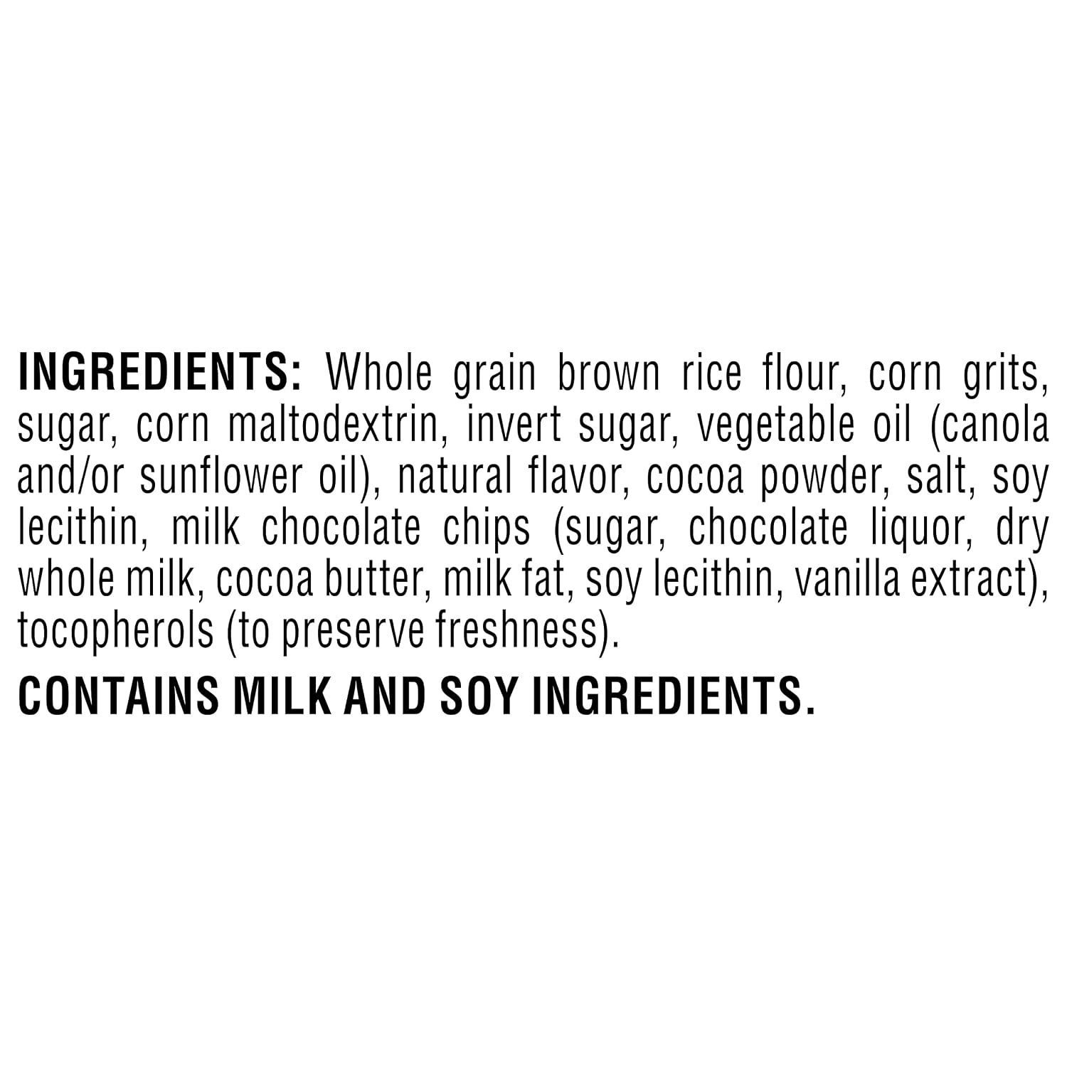 Quaker Rice Crisps, Chocolate, 3.52 oz Bag (Packaging May Vary)