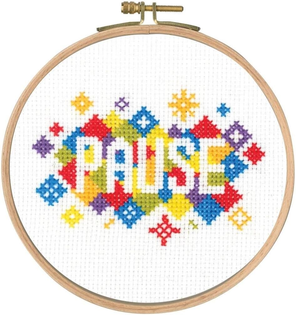 DMC Counted Cross Stitch Kit Pause