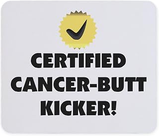 CafePress Cancer Butt Kicker Mousepad Non-Slip Rubber Gaming Mousepad