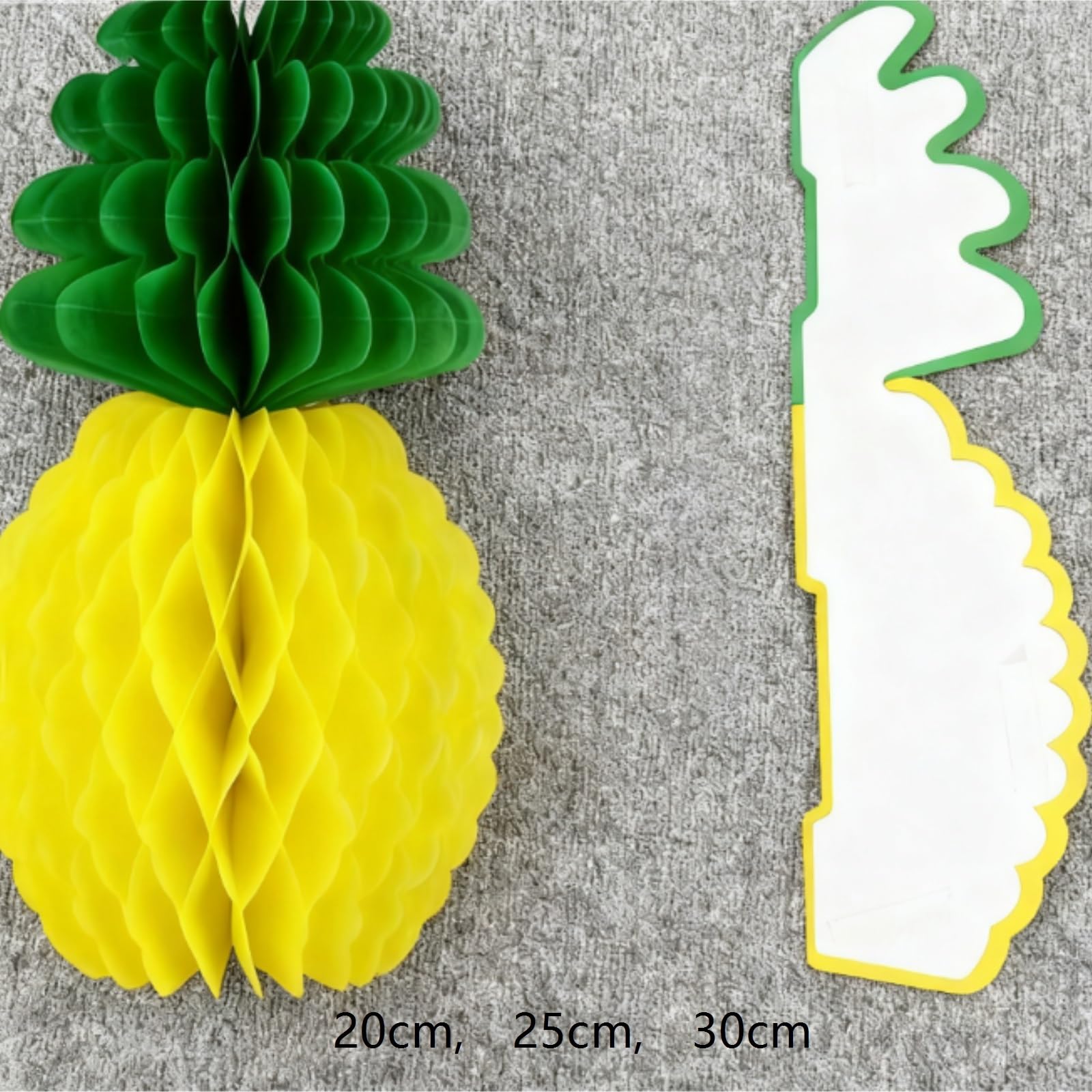 Papierowe Lampiony 15 Szt. Wiszących Lampionów Papierowych W Kształcie Plastra Miodu Z Owocami Do Dekoracji Urodzinowych Dekoracje Imprezę(Yellow,25cm)