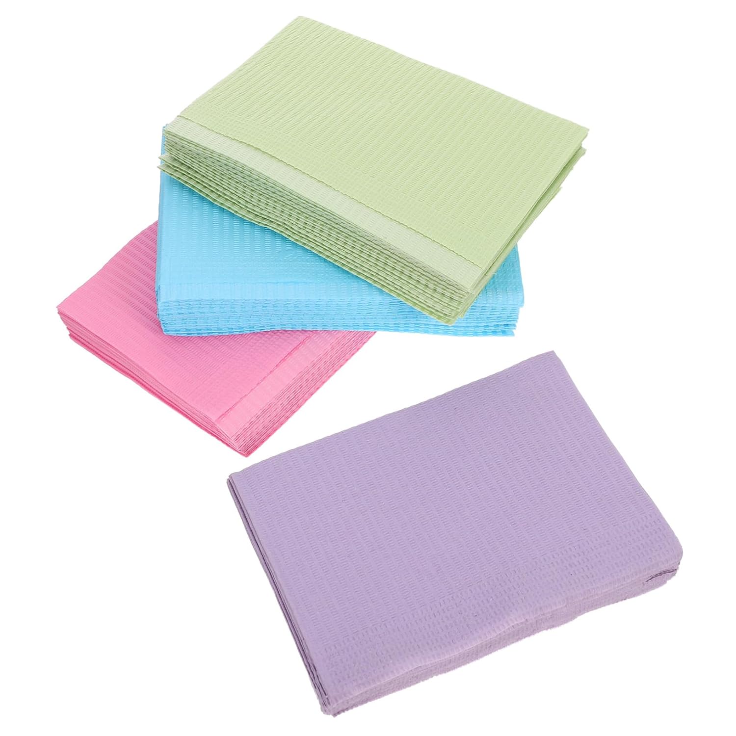 40pcs Dental Napkin Bibs Disposable Patient Bibs Easy to Carry Clean for Hospital Use