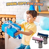 Vista 7 de Paquete de 2 pistolas de agua para niños, pistola de chorro de agua, pistola de agua para niños pequeños, niños y niñas, regalos ideales de verano