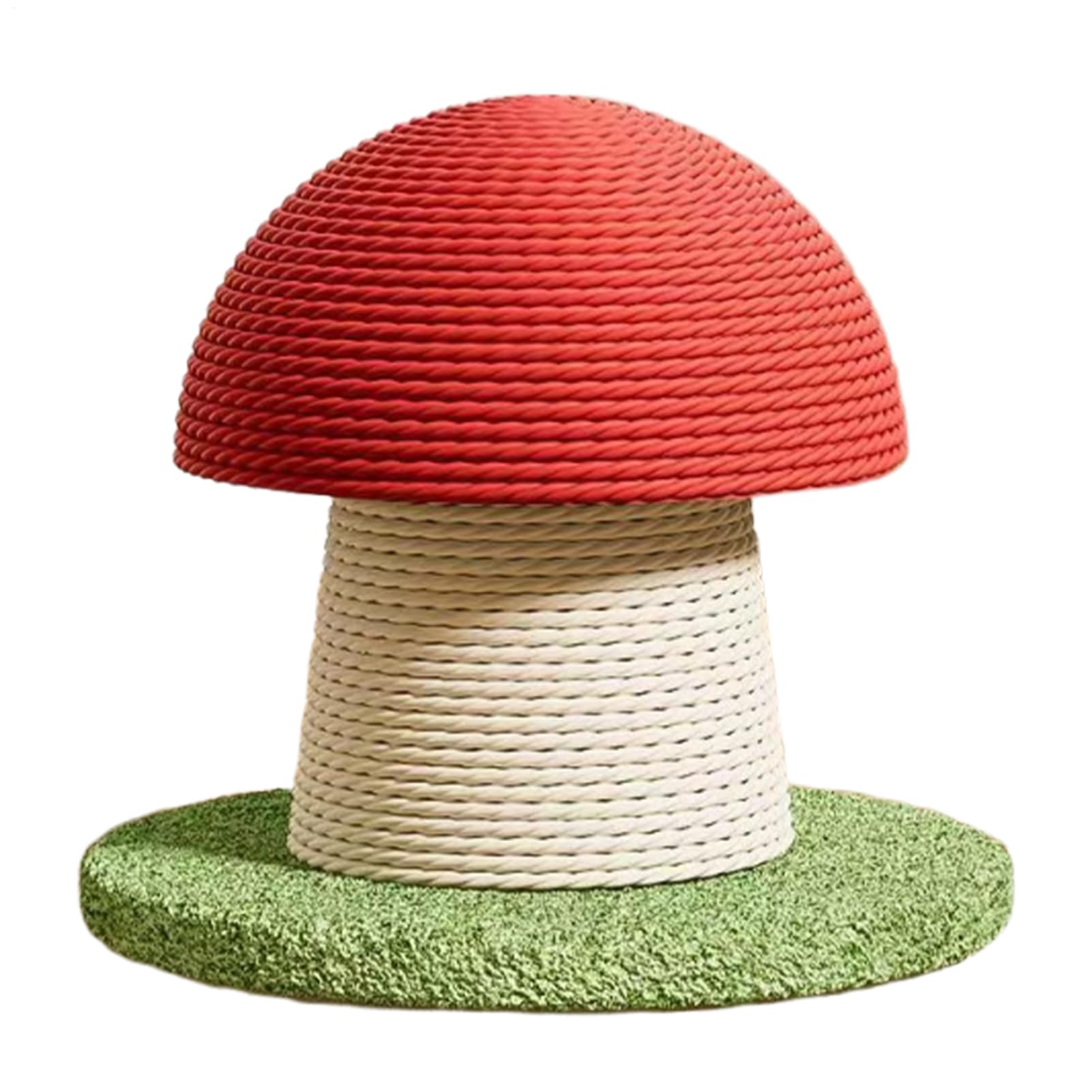Road Cat Scratching Post, High Scratching Post for Cats, for Kittens, Movement, Mental Stimulation, Physical Movement, Cat Toy, Mushroom Cat Tree for Home Cats