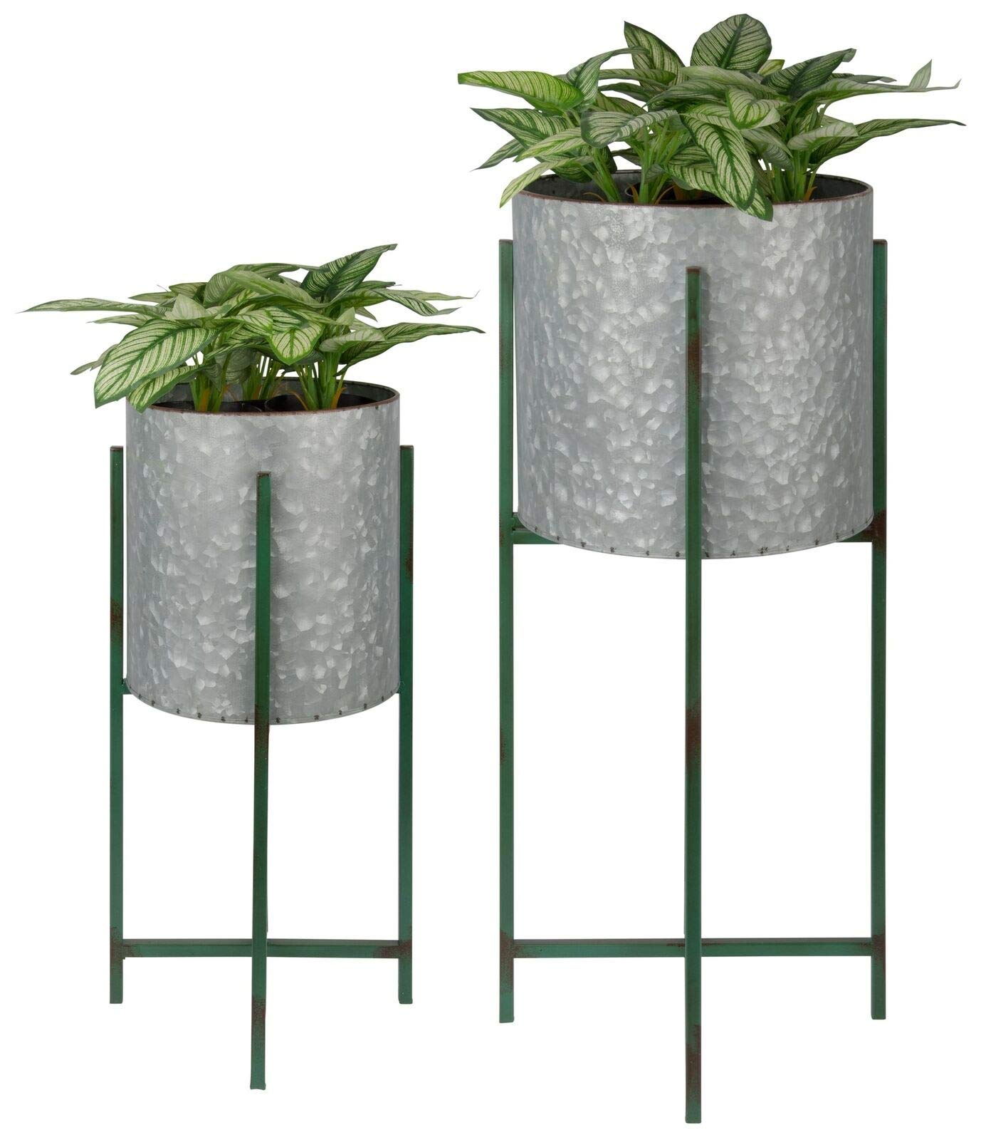 Citysens - Macetero Vertical con Autorriego, Blanco, 3 Macetas ...