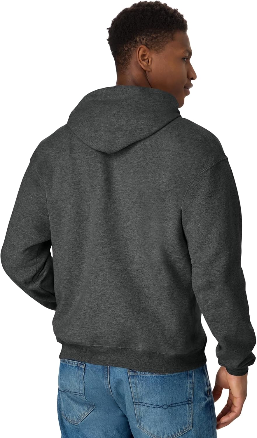 Hanes Men's EcoSmart Hoodie, Midweight Fleece, Pullover Hooded Sweatshirt
