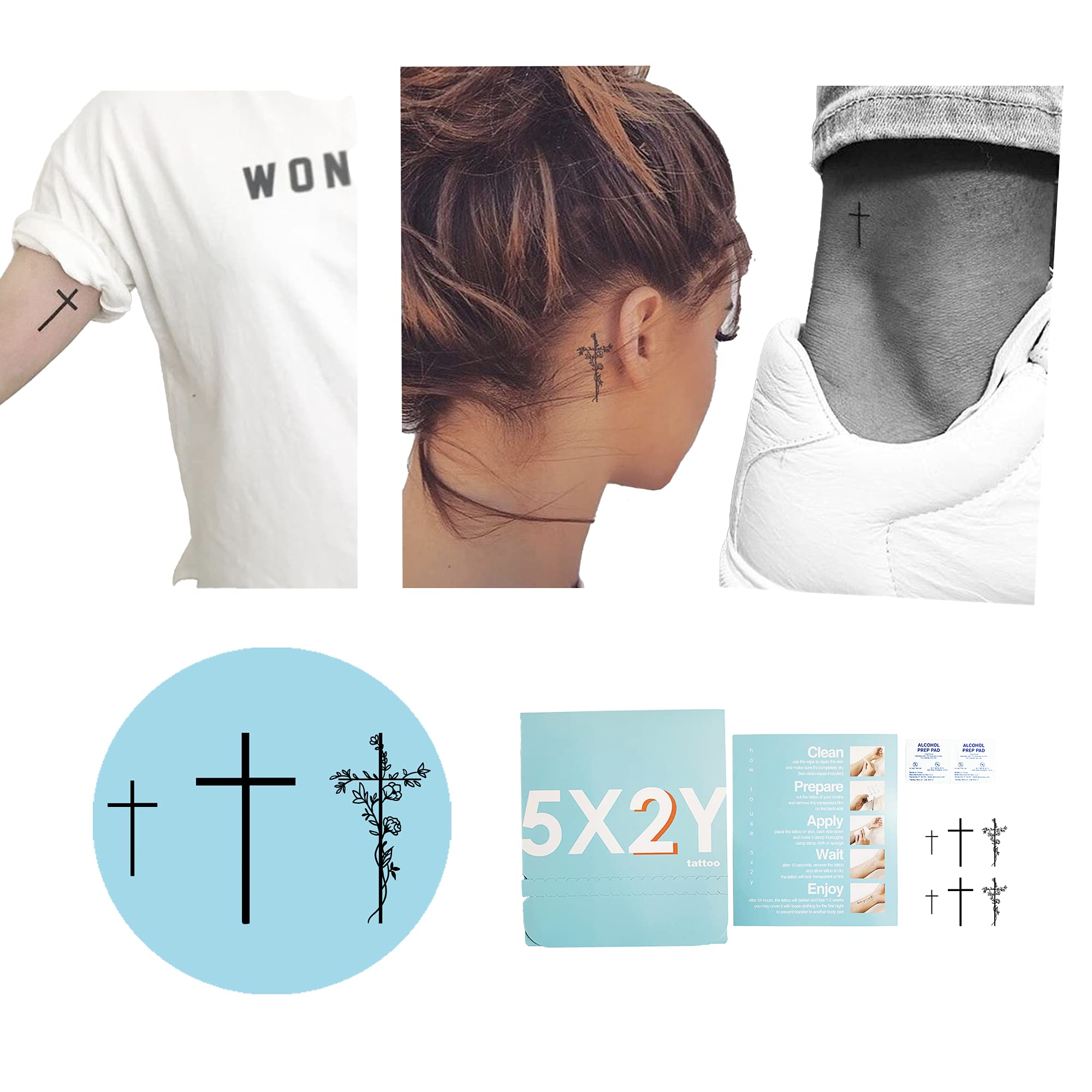 5X2Y Tattoo Tech, Long Lasting Temporary Tattoos, Last 12 Weeks