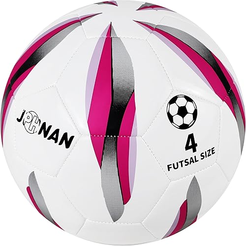 Miniatura 6 de Low Bounce Futsal Ball Size 4, Professional Indoor Soccer Ball with Reinforced Stitching & TPU Cover for Training, Games, Competition - Durable