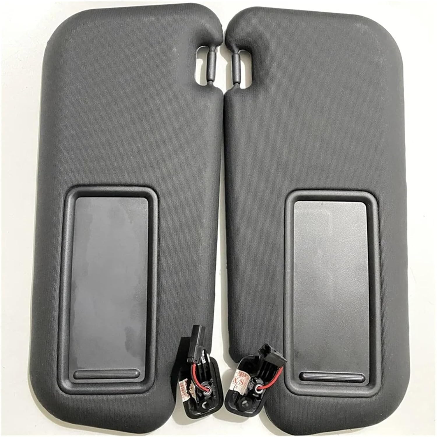 Car Sun Visor Makeup Mirror Compatible for Mazda 6 2006-2010 Mazda 3 2006-2013 GG GH OEM 5DAO 69320 5DAO 69270(Gray Left and Right)