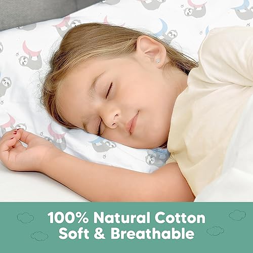 Miniatura 258 de KeaBabies Funda de almohada para niños pequeños de 13 x 18 pulgadas, funda de almohada de algodón orgánico para niños, niñas, funda de algodón suave