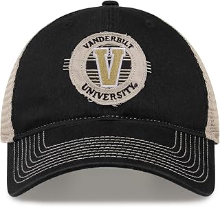 The Game NCAA Licensed Vanderbilt University Trucker Mesh Hat, Vanderbilt Commodores Game Day Hat