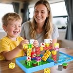 Mini Blocs magnétiques - 49 PCS Blocs de construction d'aimants de voyage pour les jeunes enfants - STEM Jouets éducatifs de construction magnétique avec boîte de fer portable pour les enfants 3-8 ans & Filles
