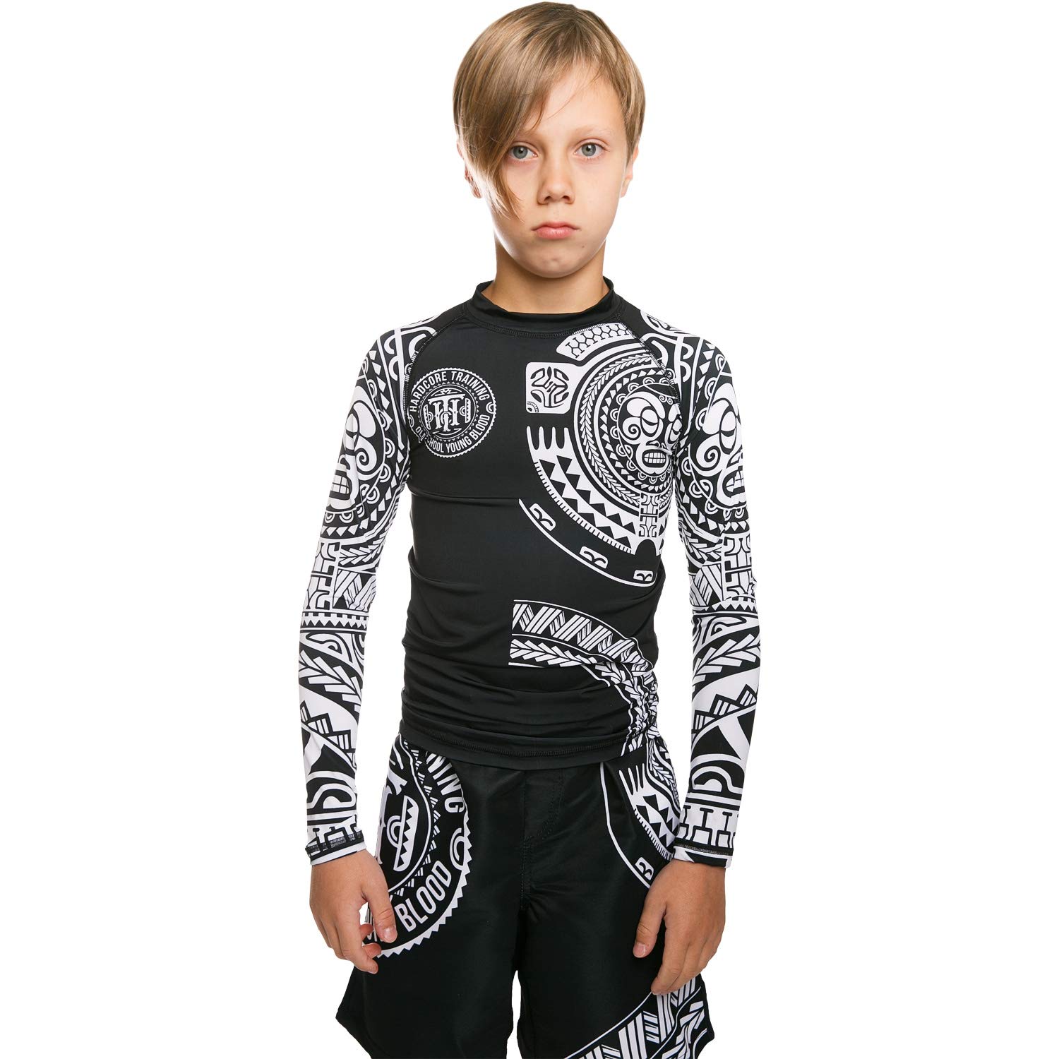 Hardcore Training Kids Boxing Shorts Kurze Hose Kinder Boxen Muay Thai Kickboxing BJJ Fitness Sportbekleidung