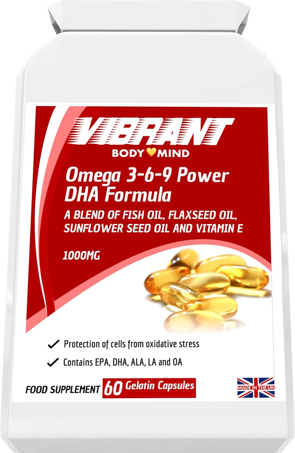 Omega 369 Power DHA Formula 1000 mg mezcla de aceite de pescado